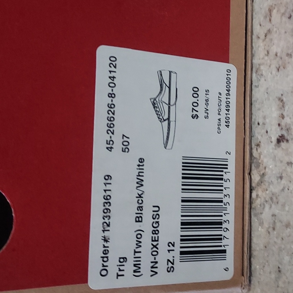 NEW- Van's- Off The Wall- LXV1. Action Fit & Ultra Cushion - Lite. Size-12 - Picture 5 of 8